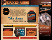 Tablet Screenshot of blackhorn209.com